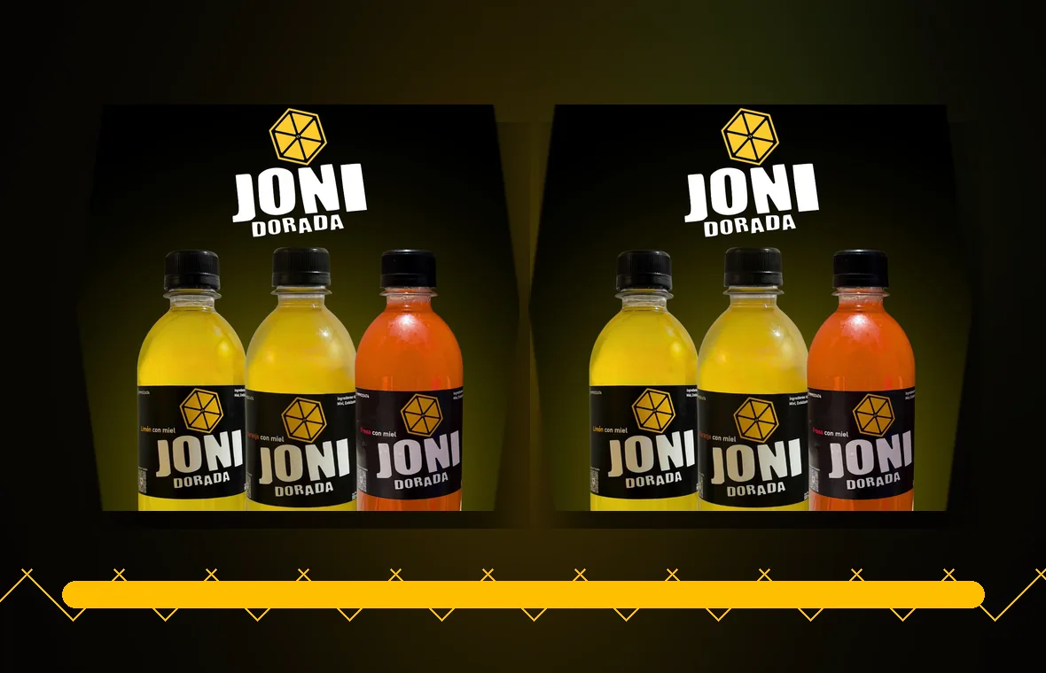 Paquete de 6 botellas Joni Dorada